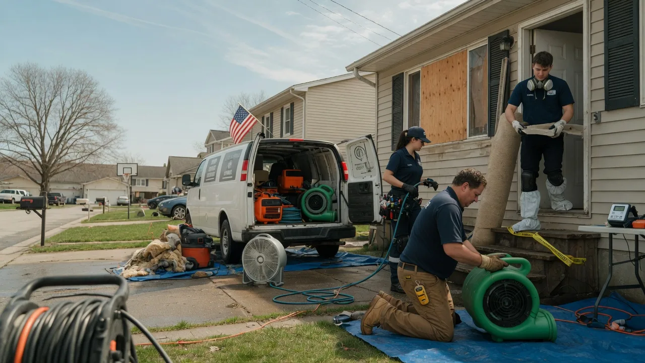 Water Damage Restoration in Colcord, OK near me